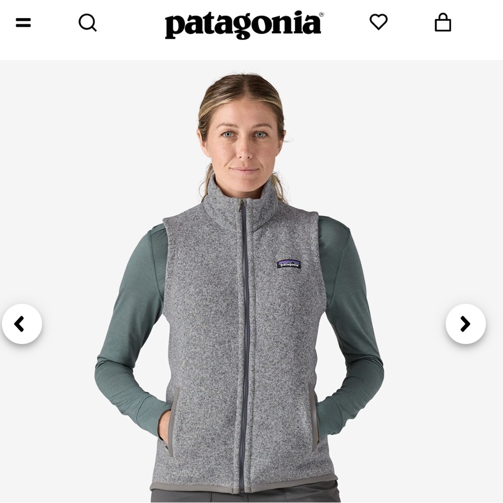 Women's Better Sweater® Fleece Vest Sz L